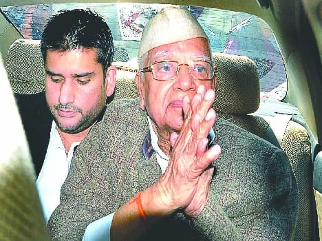 ND Tiwari's silence against chaos
